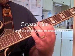Crystal Shimmer guitar effect with Boss GT-10