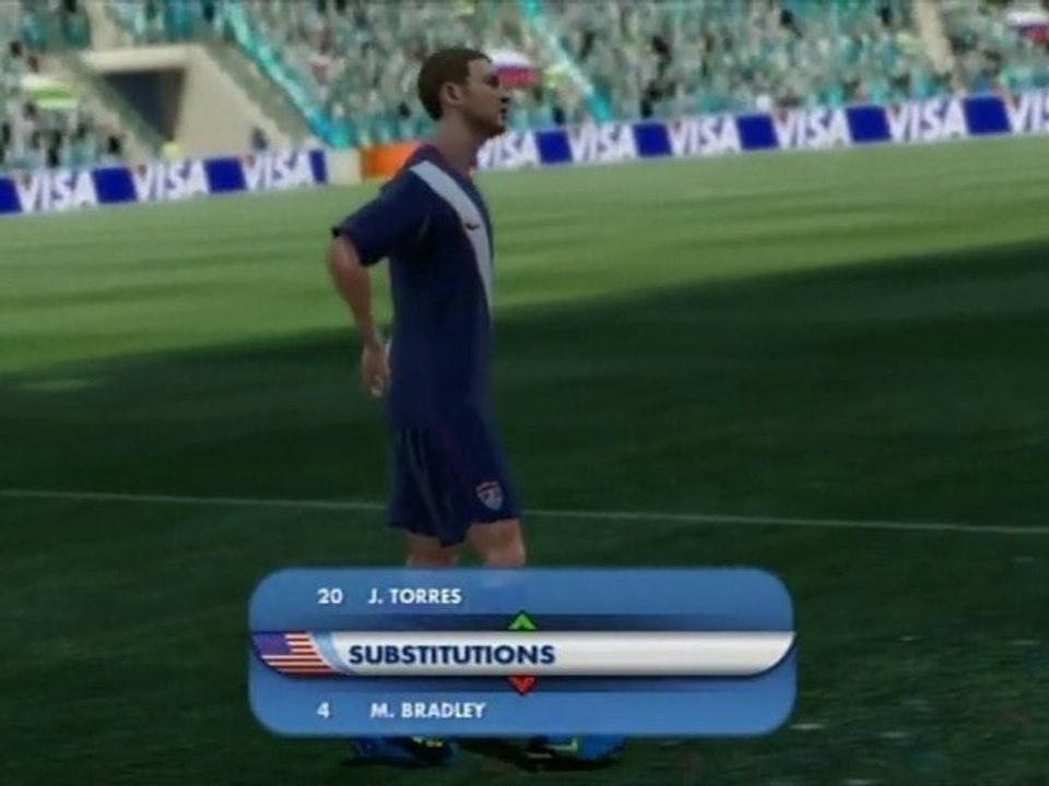 Slovénie - Etats Unis Coupe du Monde FIFA 2010 partie 1