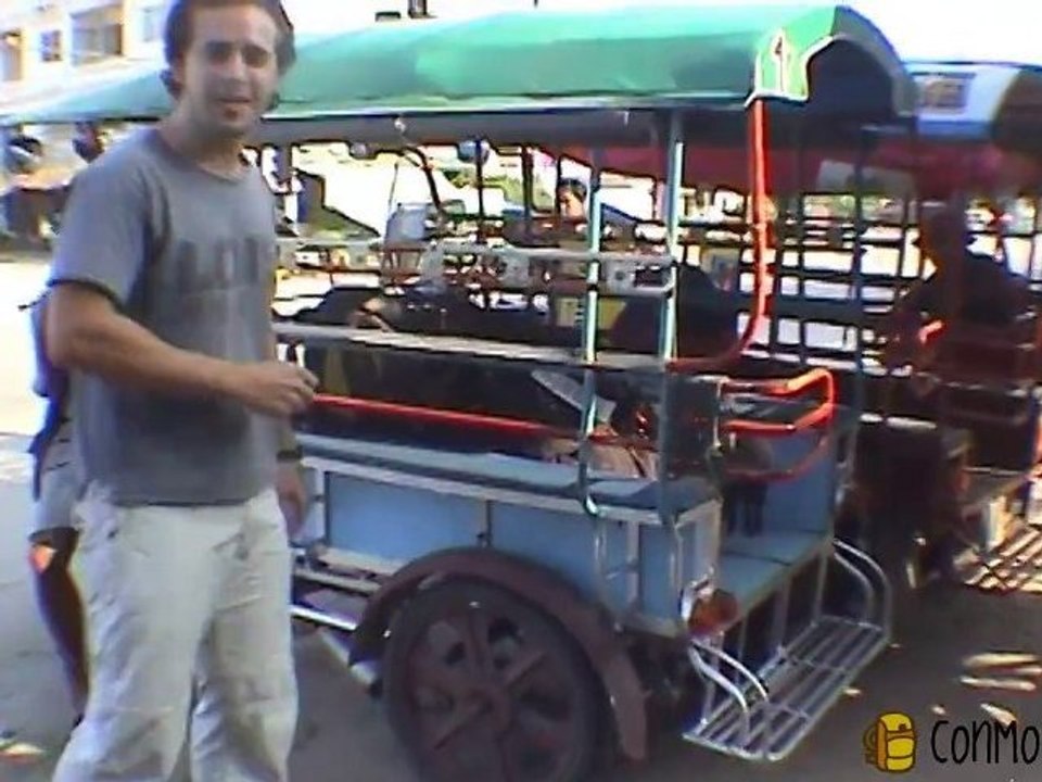 Viaje a Laos 2 - Tuk-tuk desde Chiang Khon hasta la frontera