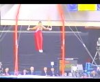Gymnastics - 2002 World Championships - Rings - Jovtchev