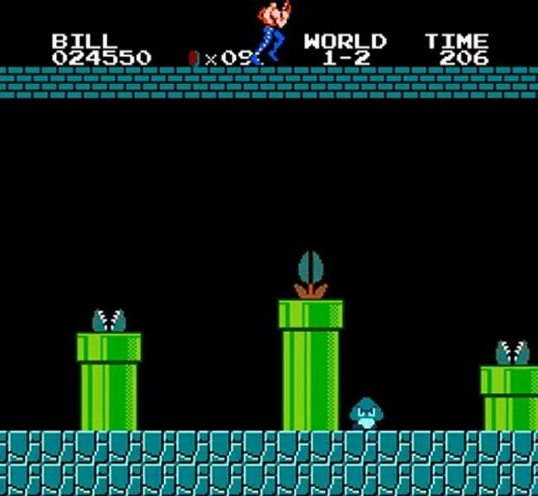 certain heros de jeu vidéo se prennent pour mario