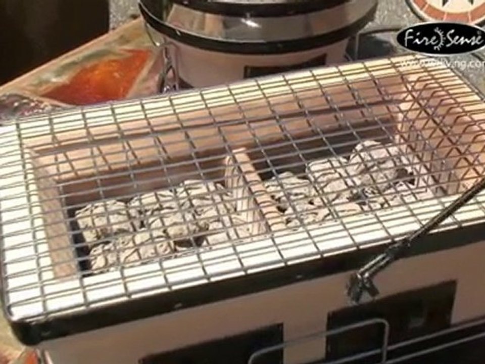 HotSpot Rectangle Yakatori Charcoal Grill