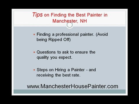 Manchester House Painter| Tips for Hiring