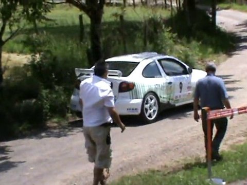 Christophe Monzie Mégane Kit Car Rallye 3 chateaux 2010