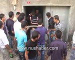 NUSAYBİN DE YÜN DEPOSUNDA YANGIN ÇIKTI