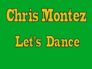 Chris Montez.  Let's Dance