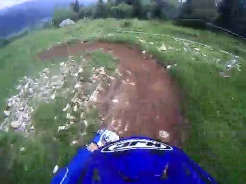 caméra embarquée vtt descente