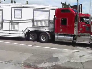 Arrivée cirque Pinder 17 juin 2010 Besançon