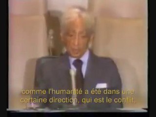 Krishnamurti : se libérer du conditionnement multiséculaire
