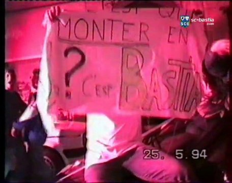 Le 25 mai 1994, Bastia retrouve la L1 !