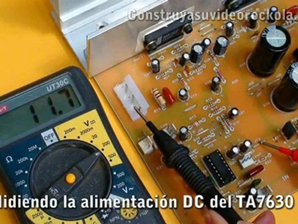 construya un amplificador de 40w