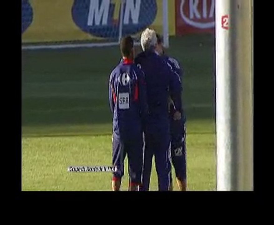 ALTERCATION Patrice Evra et Robert Duverne