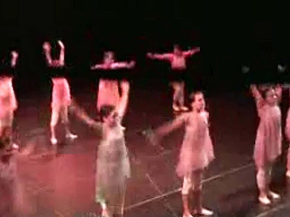 Charlotte au gala de Gym tonic 2010