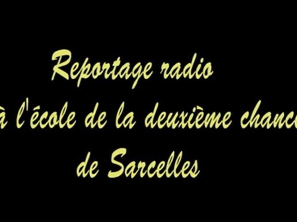 Ecole de la 2e chance de Sarcelles