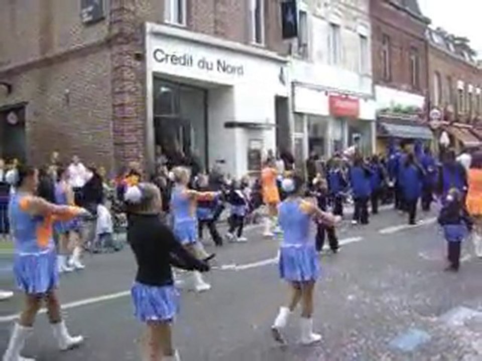 MAJORETTES DE BUSIGNY CARNAVAL DE CAUDRY 2010
