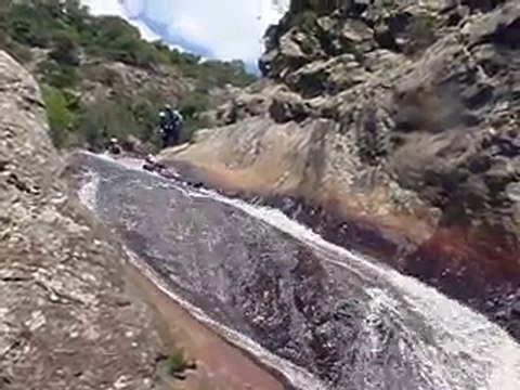 Stage jeunes, tobogan airette 06_2010 Club Alpin Fr Mazamet