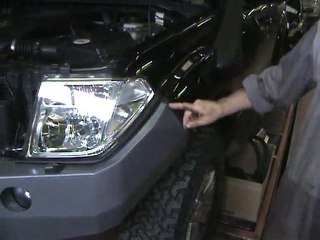 pare choc avant asfir pour pathfinder v6 par nissan cahors