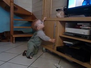 Poussin se met debout