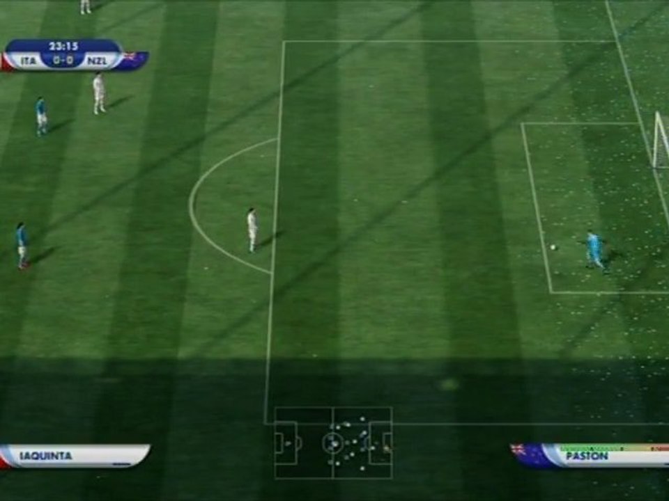 Italie - Nouvelle Zélande Coupe du monde FIFA 2010 partie 1