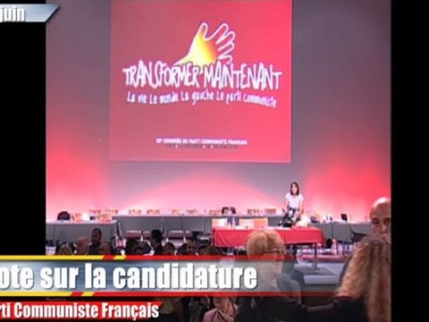 35ème Congrès - Vote Candidature
