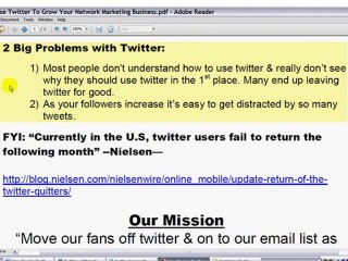 Free Twitter Secrets To Grow My MLM Business - Part 1