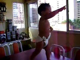 Brazilian Baby Shows Off Moves in Samba Dance