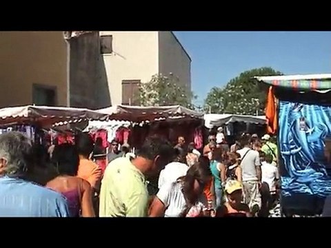 Marché saisonnier de Vias (Hérault)
