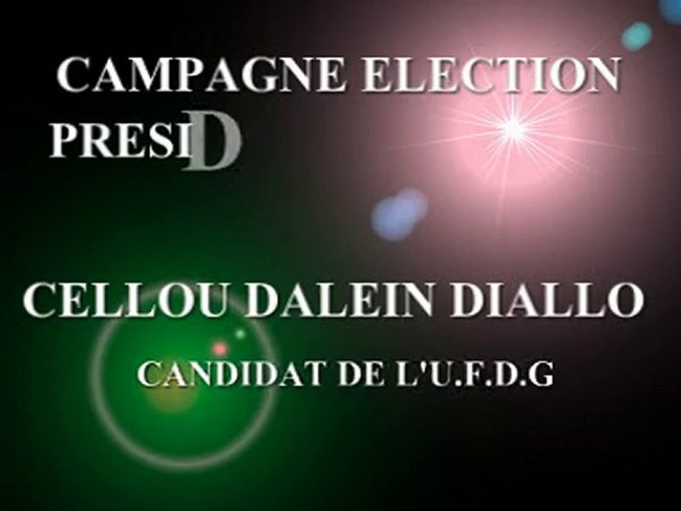 La Campagne de l'ESPOIR avec l'UFDG et CDD
