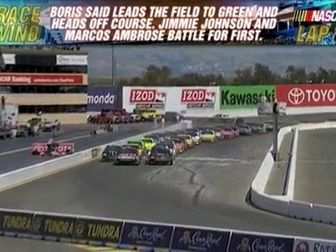 nascar sprint cup sonoma resumer