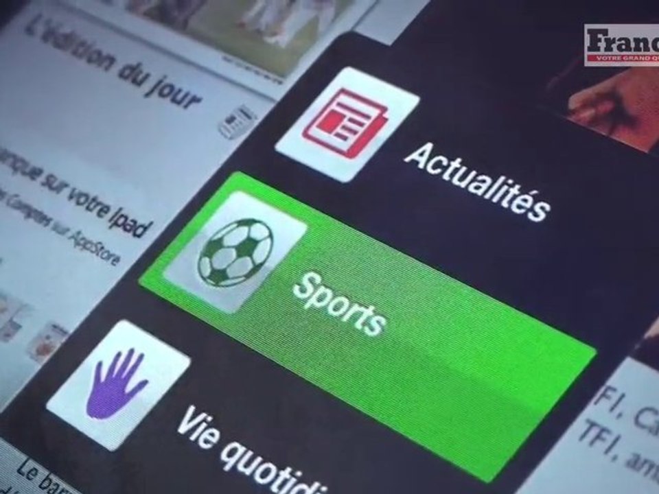 Lancement de l'application France-Soir sur iPad