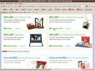 How to find and use Kodak Gallery Promo Codes