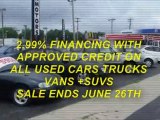 2.99% Financing on Used Cars, Trucks, Vans, SUVs, Ottawa, IL