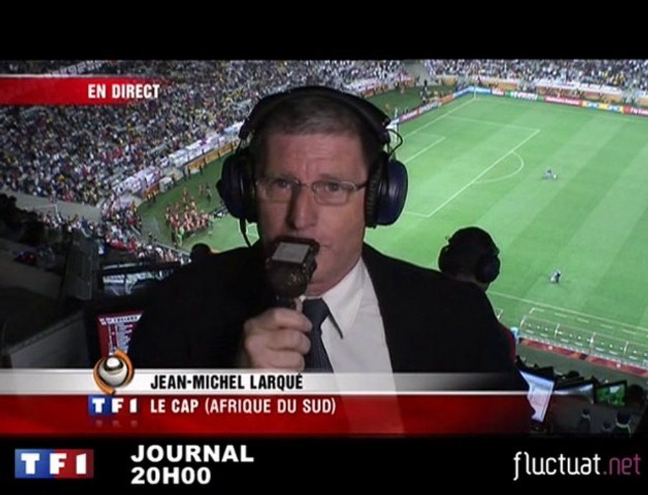 Le zapping du 21 juin 2010 : la débandade