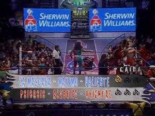 Máscara, Máximo, Valiente vs El Alebrije, Oriental, Psicosis