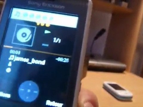 Sony Ericsson w595 : Prise en Main / Déballage
