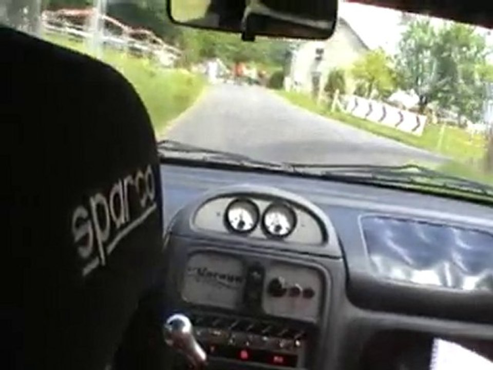 rallye de basse normandie 2010 es 3 en clio rs f2000