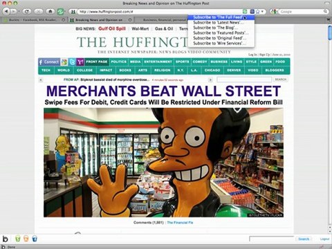 Feedbuckt - RSS News Feed Reader