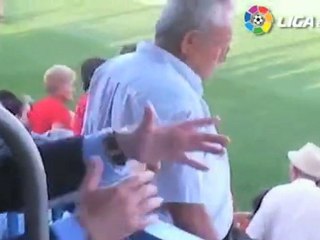 La alegria de Juan José Pascual, un aficionado muy especial