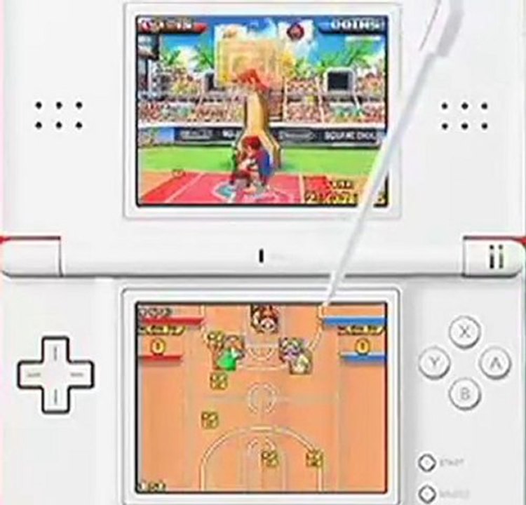 Mario Slam Basket Ball