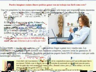 Gana dinero contestando Encuestas