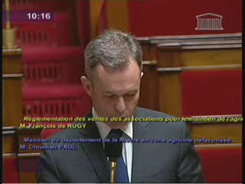 FDR sur les normes sanitaires des AMAP (AN - 22/06/2010)