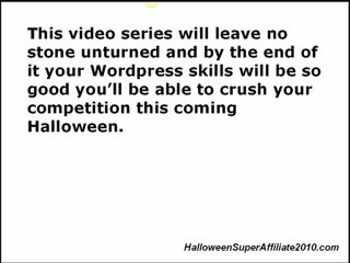 Halloween Super Affiliate Bonus Review