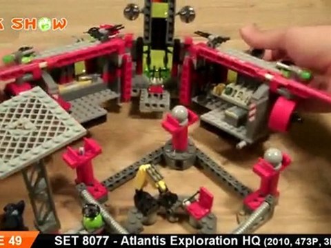 meteor Midler Frosset LEGO 8077 Review : LEGO Atlantis Exploration HQ Review - video Dailymotion