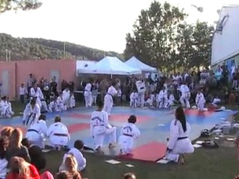 Aix en provence,demonstration de taekwondo à   .A.U.C.