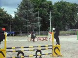 Linconnue et moi 1er place Club poney Elite a la Courbette