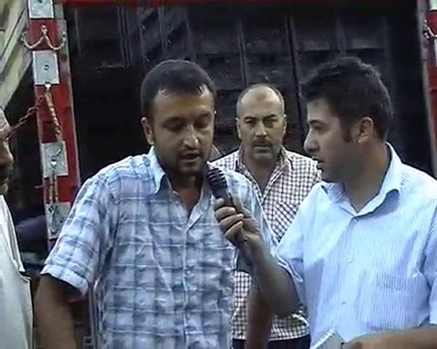 SAİMBEYLİ KİRAZ ÜRETİCİLERİ DERTLİ  (SHA video haber)