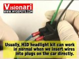 How to Install HID Kit if designed without plugs---MYDEPOTS