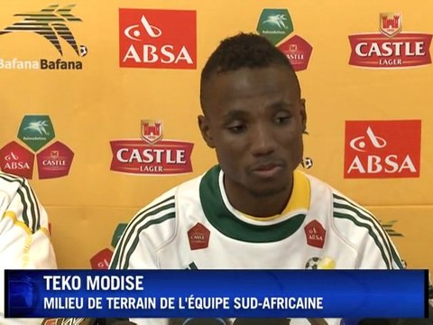 L'Afrique du Sud à fond derrière les Bafana Bafana