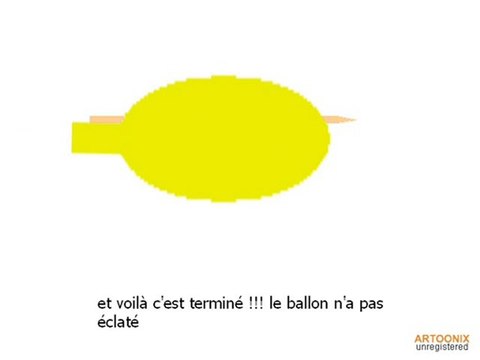 Transpercer un ballon sans le faire exploser
