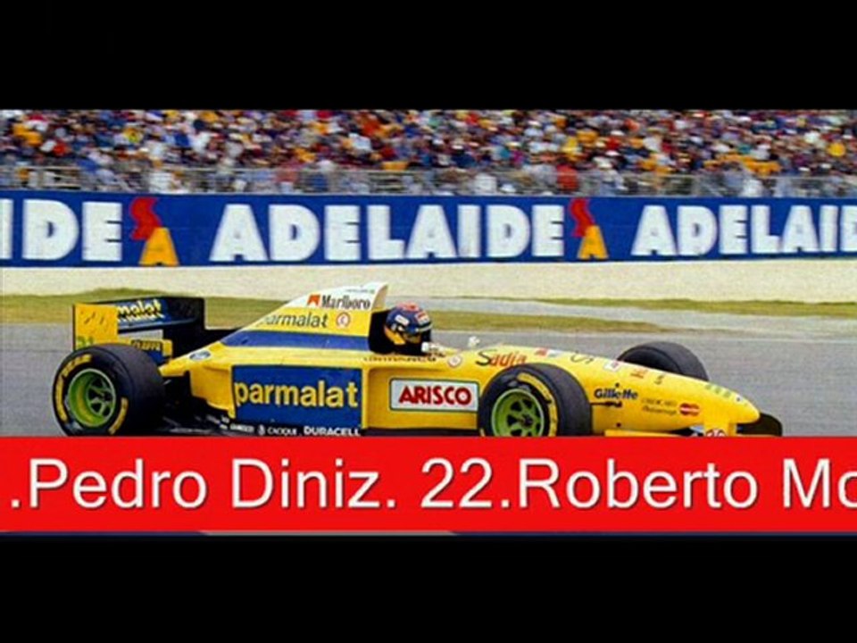 Cars that complete the 1995 Formula One Season